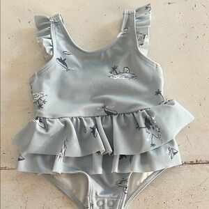 Carter's Ruffled Baby Swim One Piece - 3M - Never Worn, No Tags